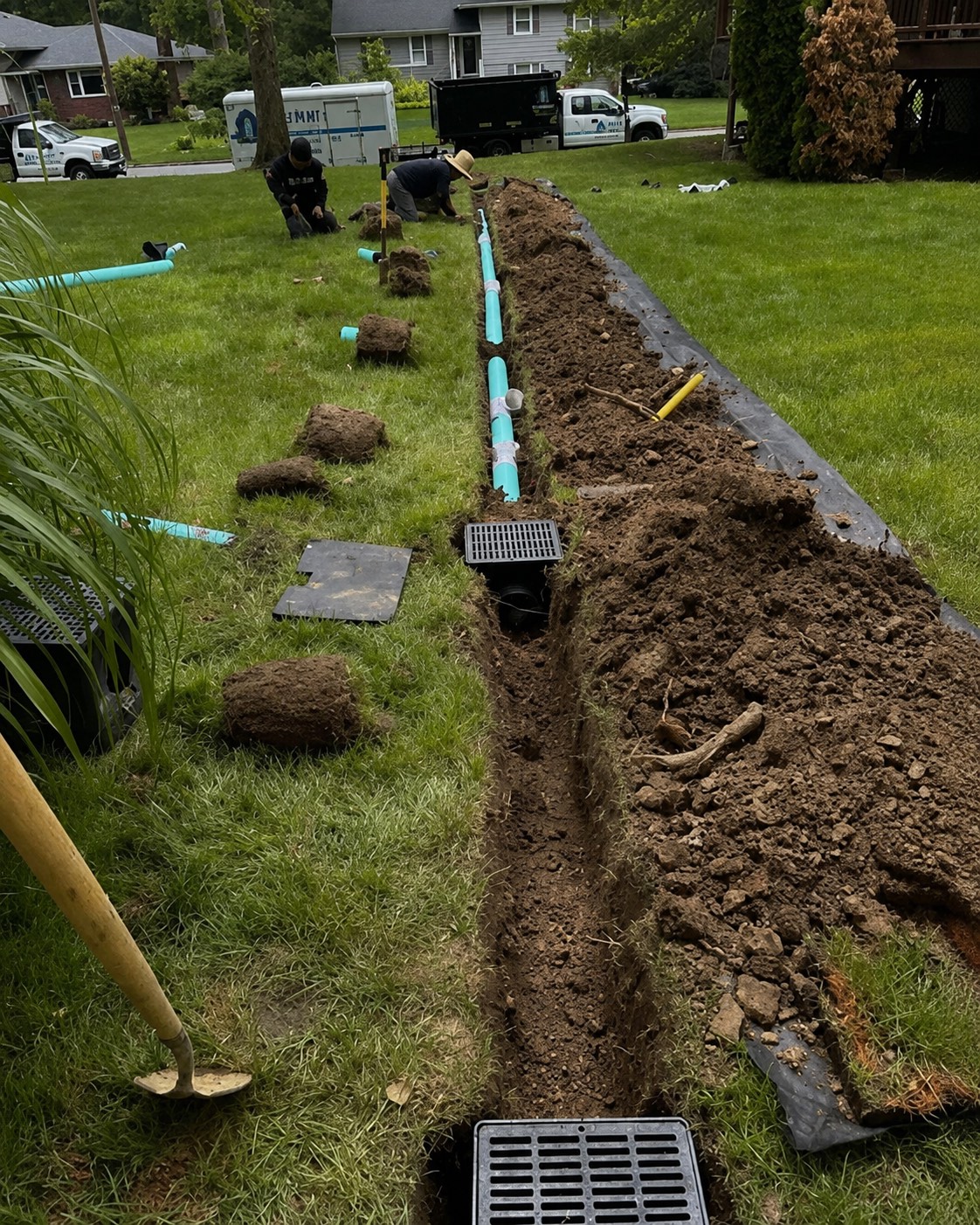 Grading & Drainage - Propato Inc. Landscaping